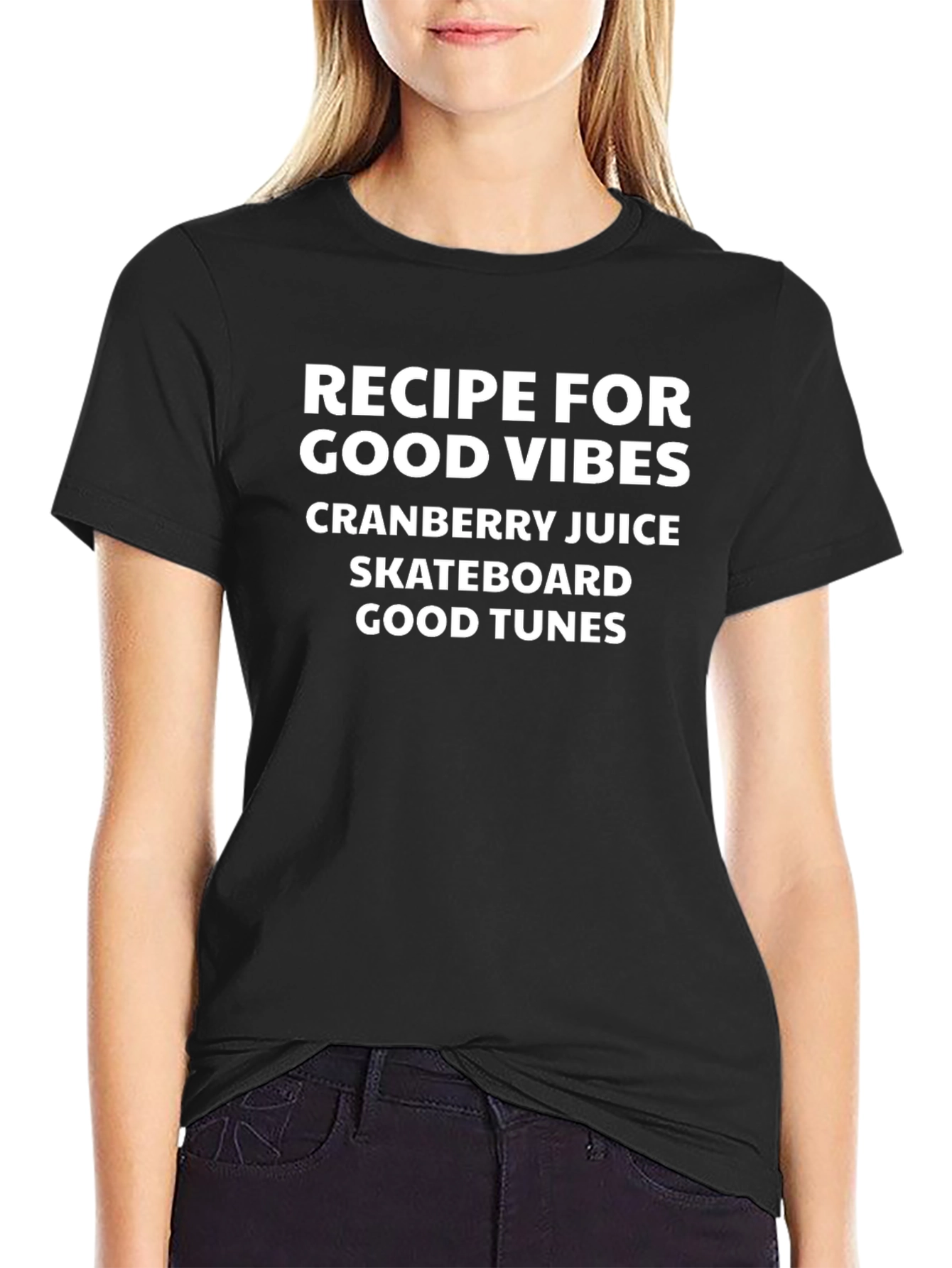 Recipe For Good Vibes Graphic T-Shirt