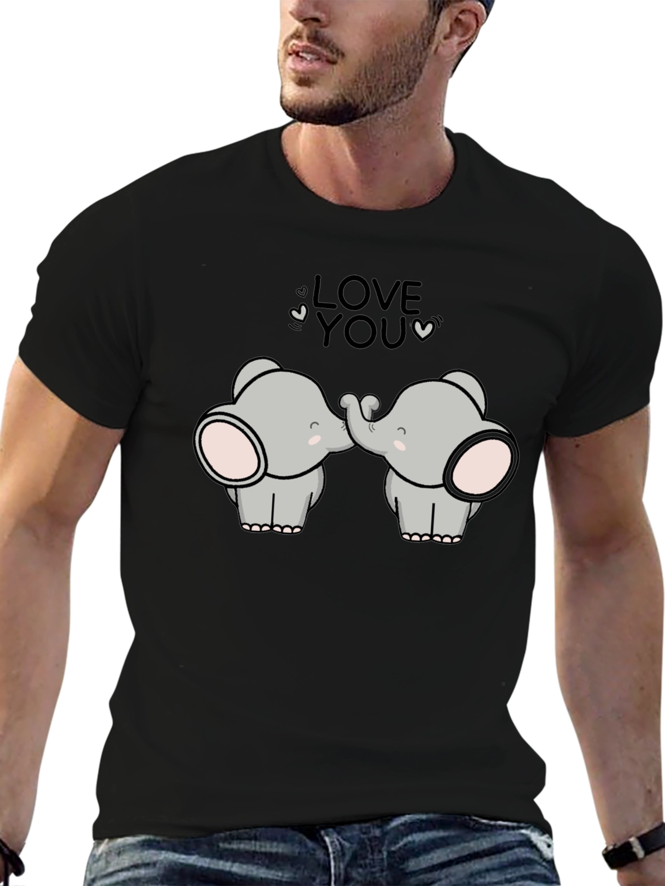 Elephant Love You Graphic Tee