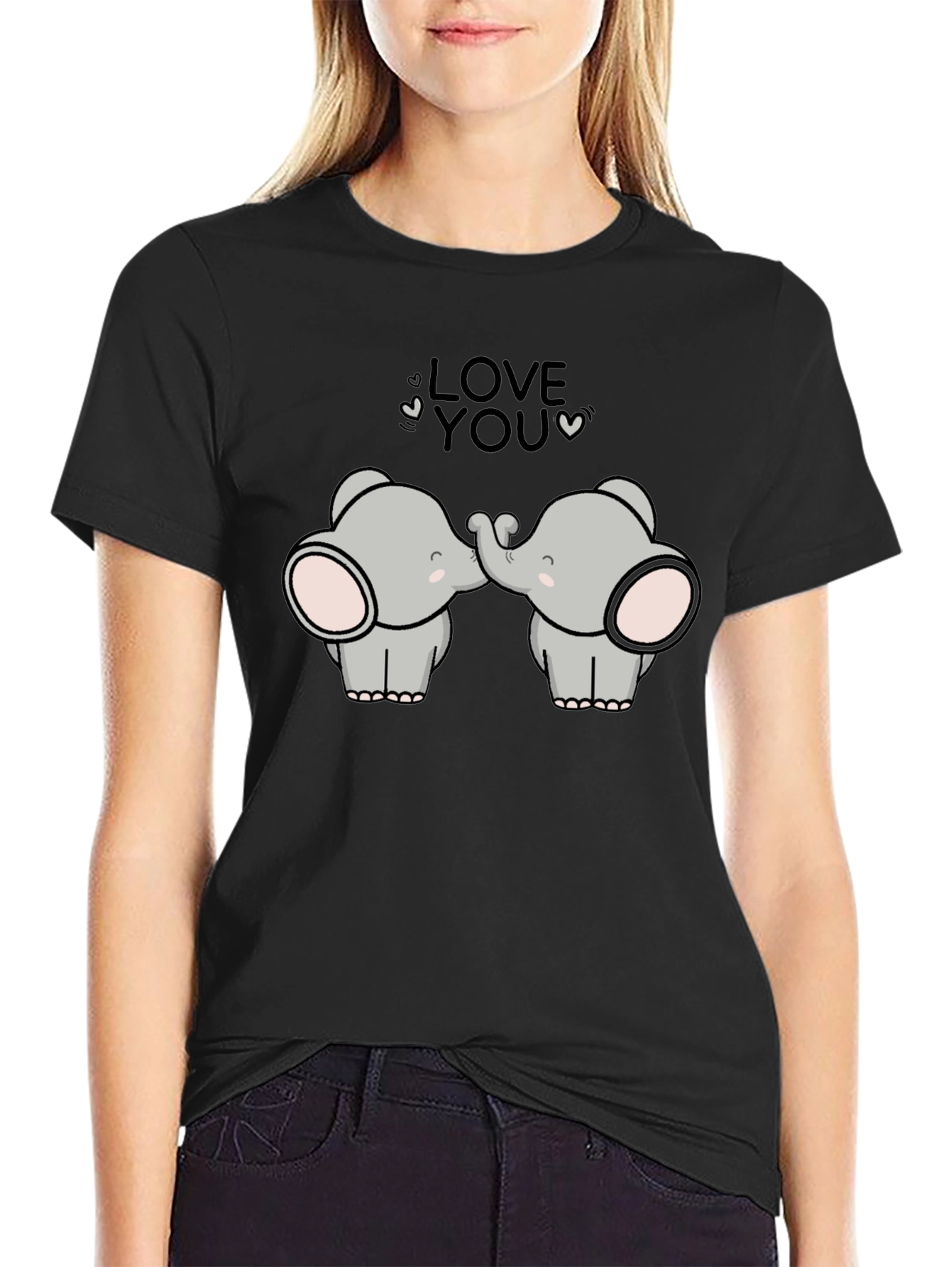 Elephant Love You Graphic Tee