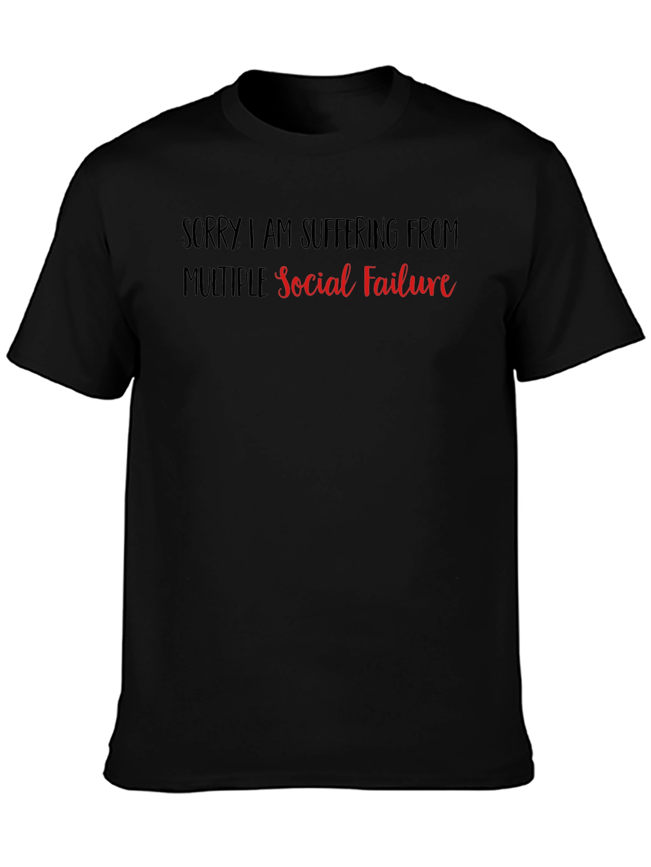 Social Failure Graphic T-Shirt
