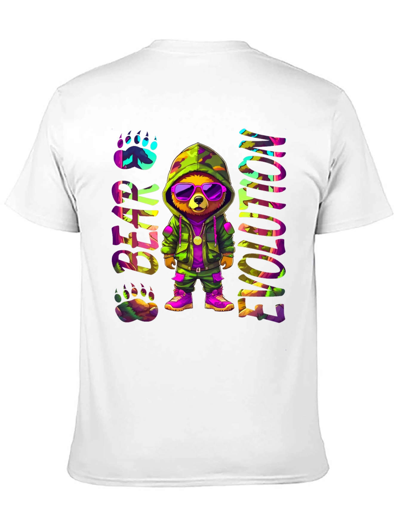 Bear Evolution Graphic T-Shirt