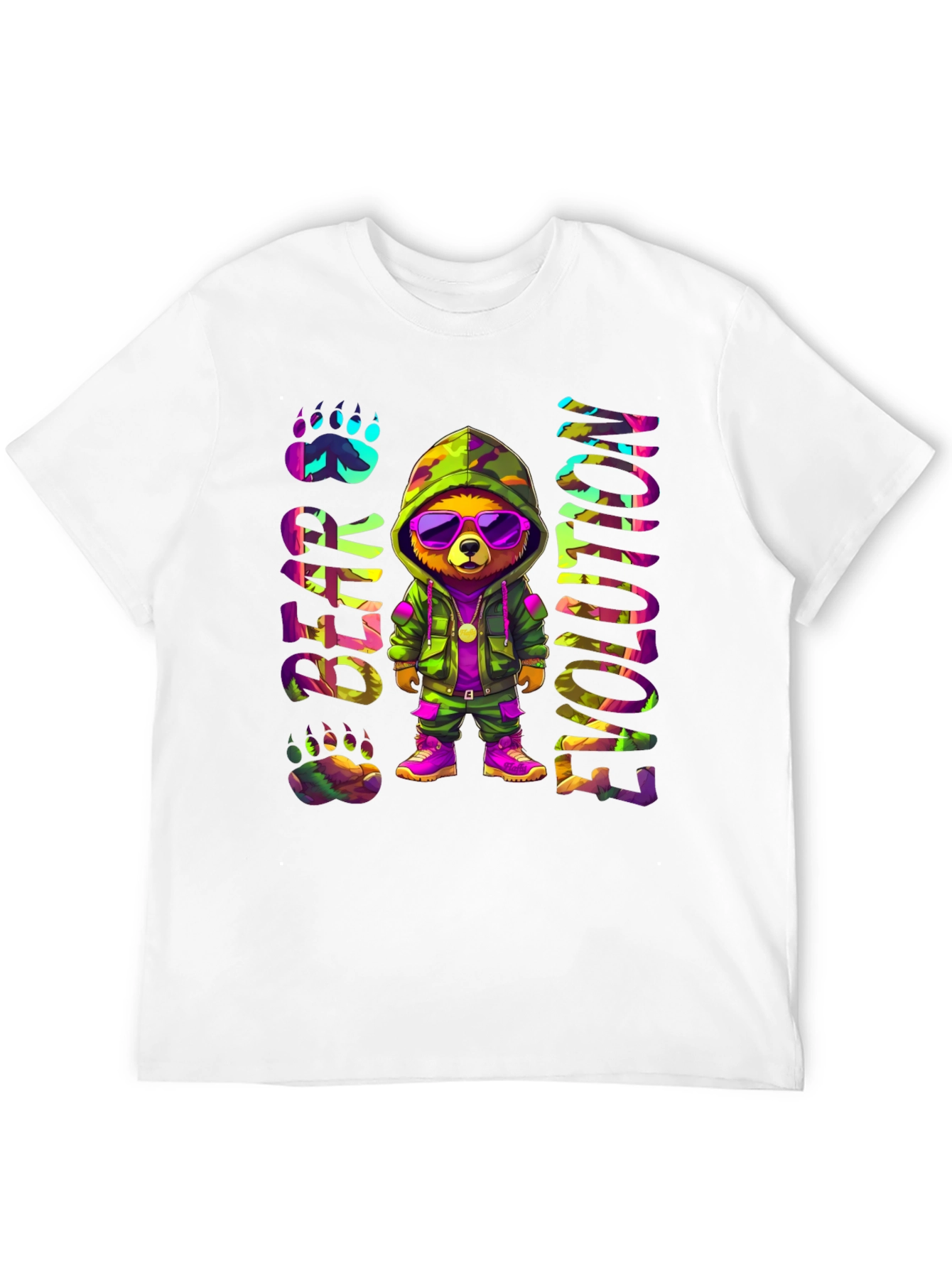 Bear Evolution Graphic T-Shirt