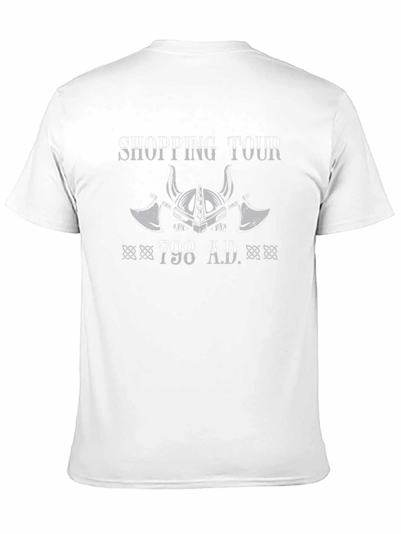 Shopping Tour 798 A.D. Black T-Shirt