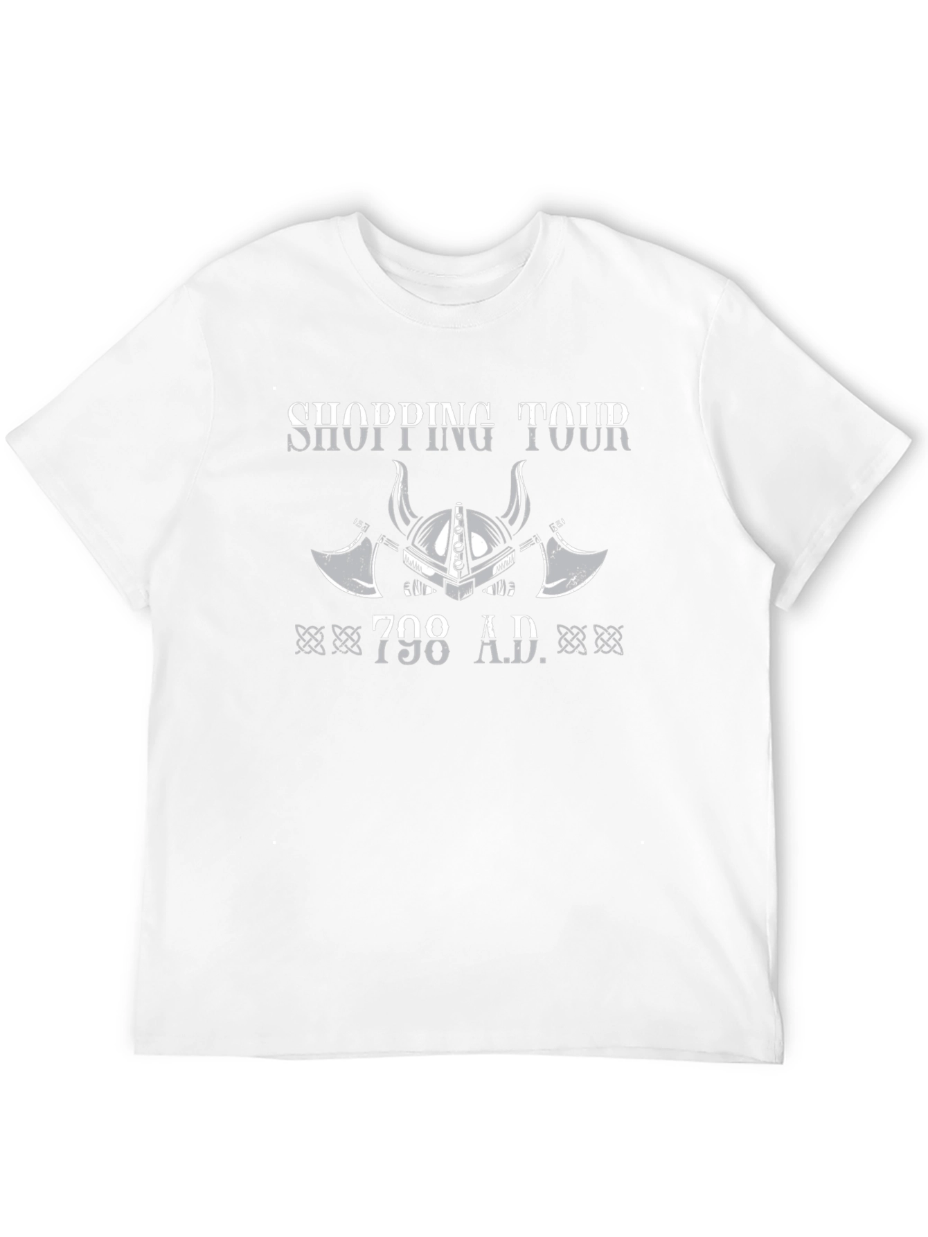 Shopping Tour 798 A.D. Black T-Shirt