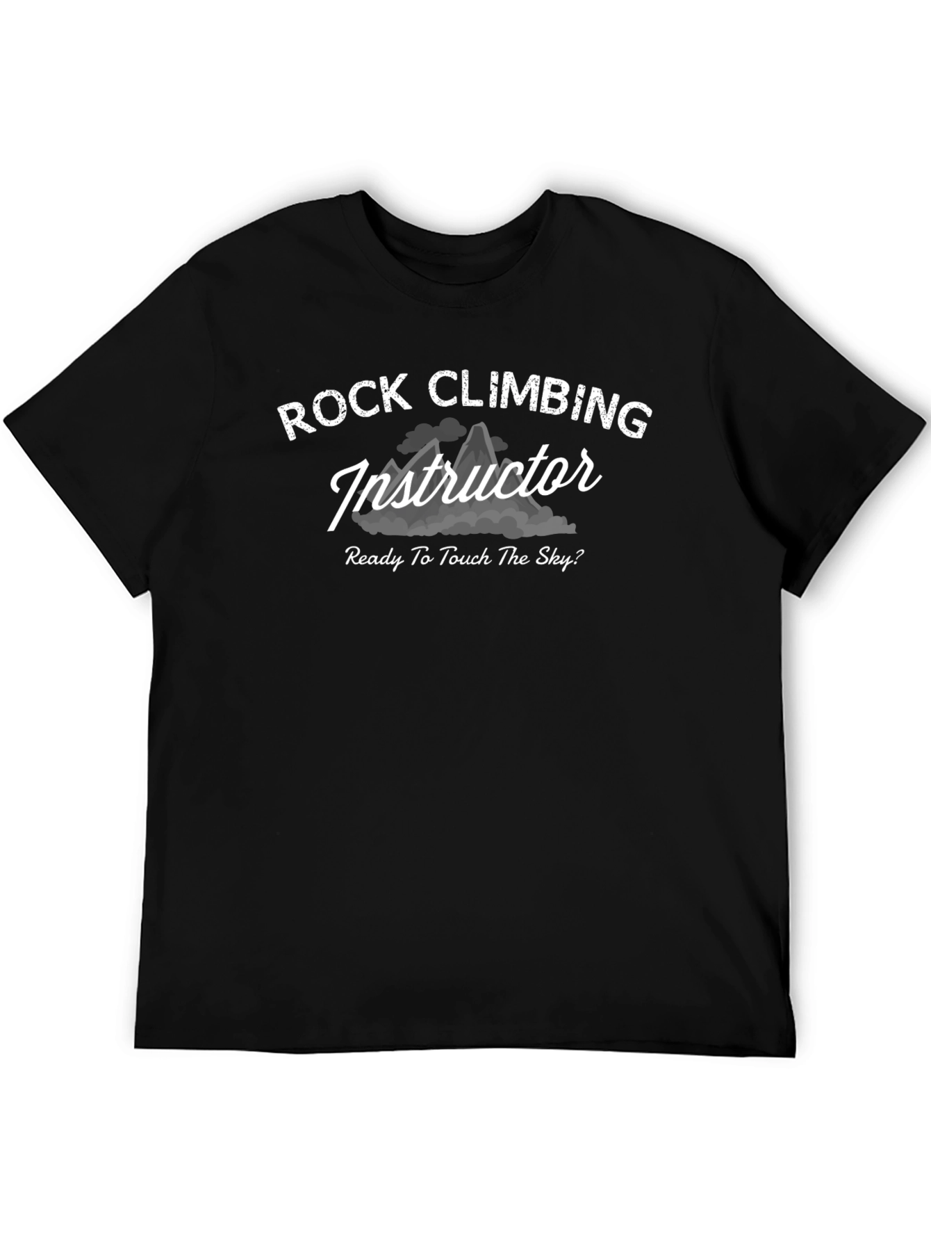 Rock Climbing Instructor Graphic T-Shirt
