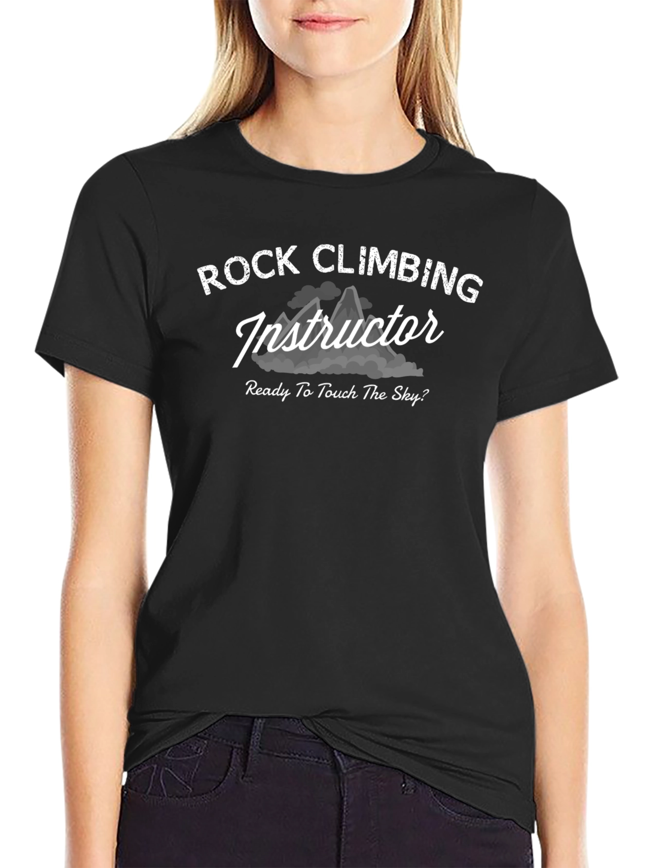 Rock Climbing Instructor Graphic T-Shirt