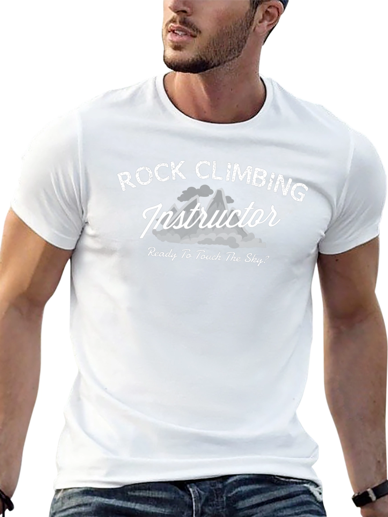 Rock Climbing Instructor Graphic T-Shirt