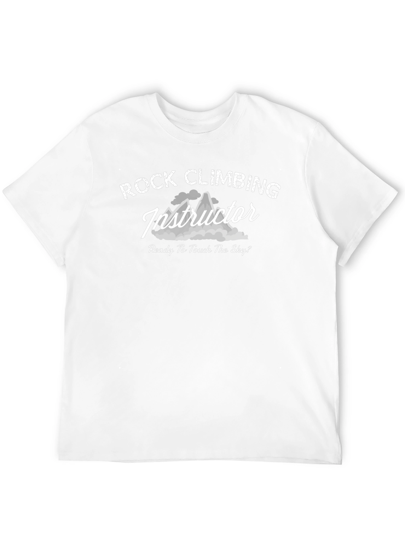 Rock Climbing Instructor Graphic T-Shirt