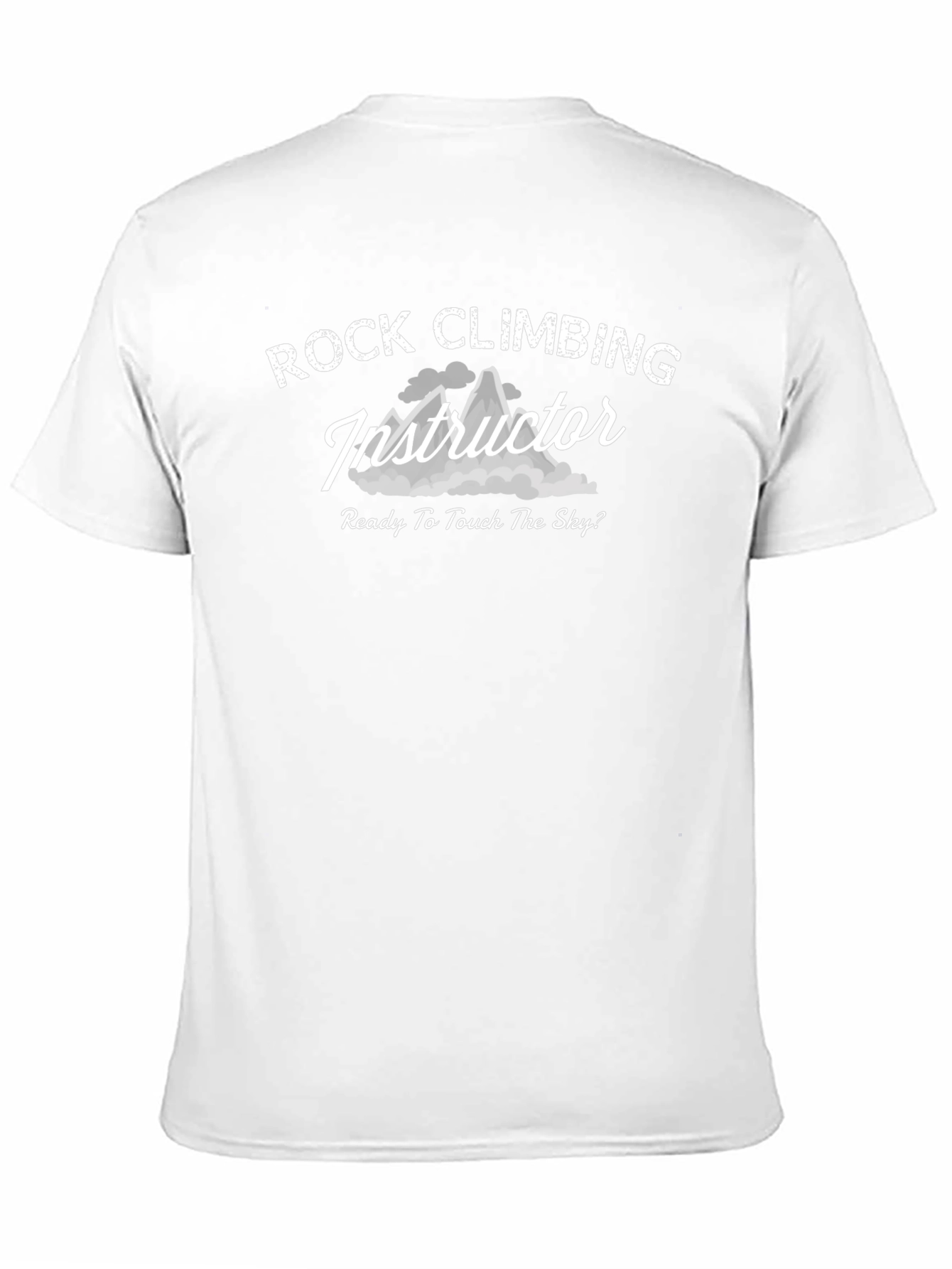 Rock Climbing Instructor Graphic T-Shirt