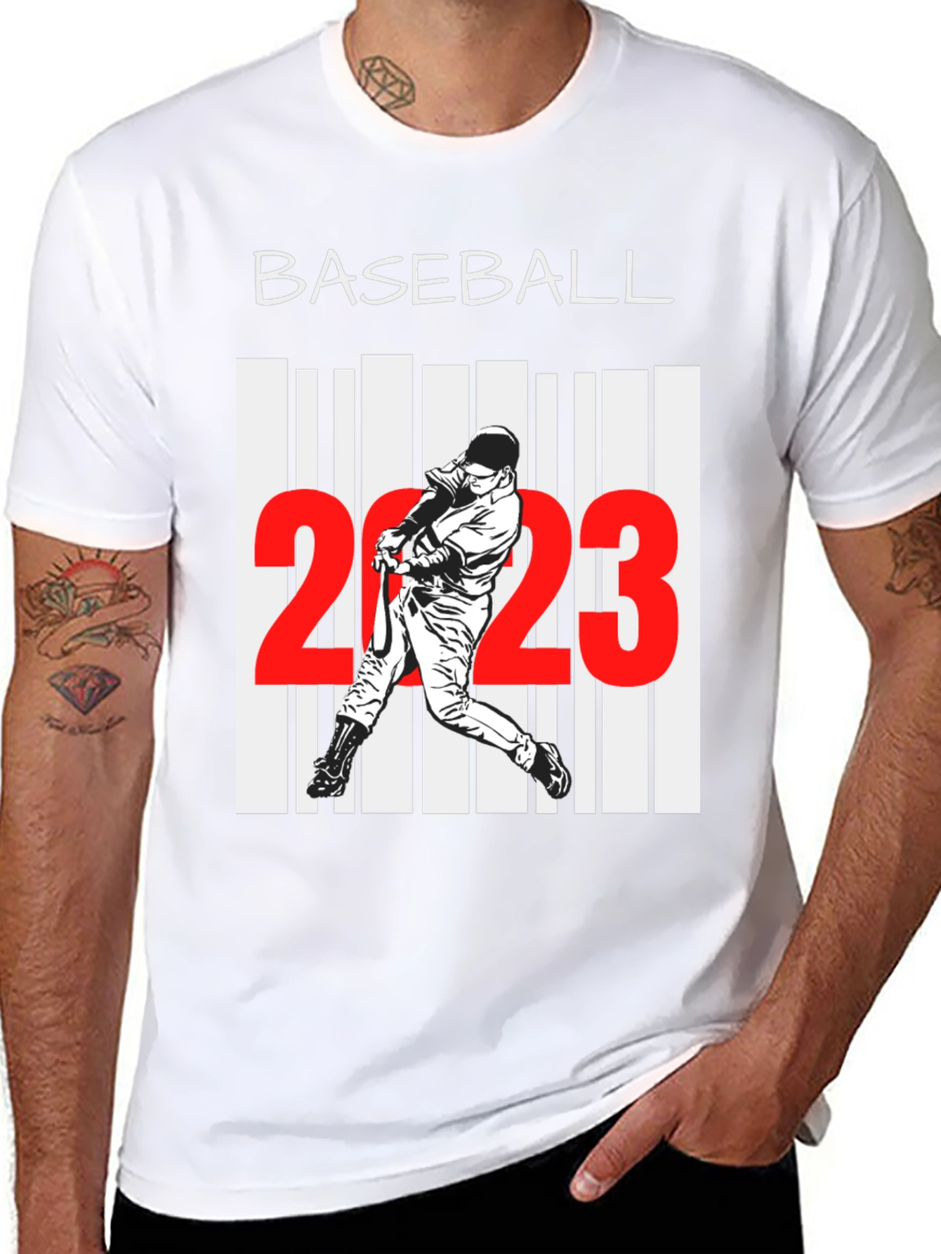 Baseball 2023 Graphic T-Shirt
