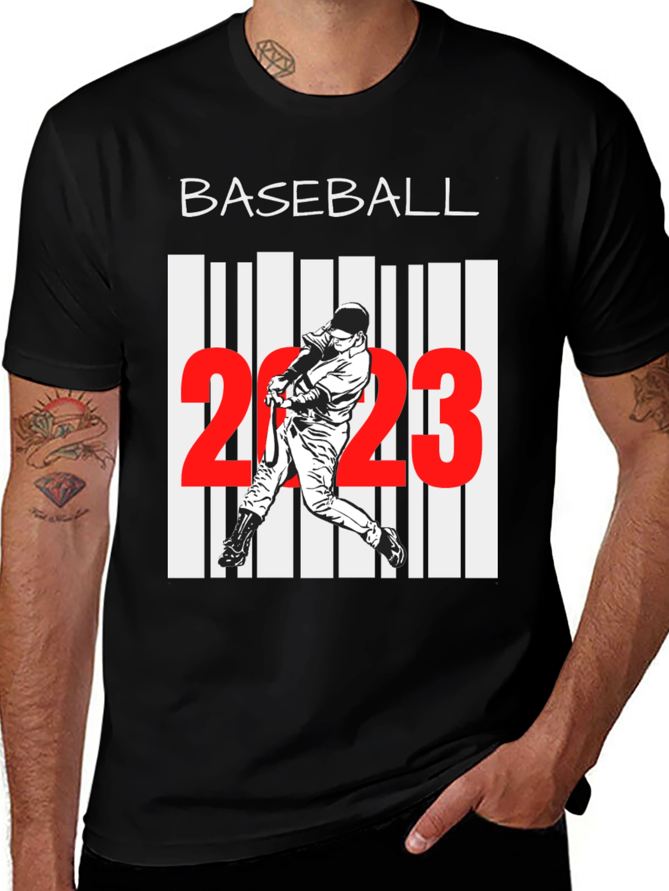 Baseball 2023 Graphic T-Shirt