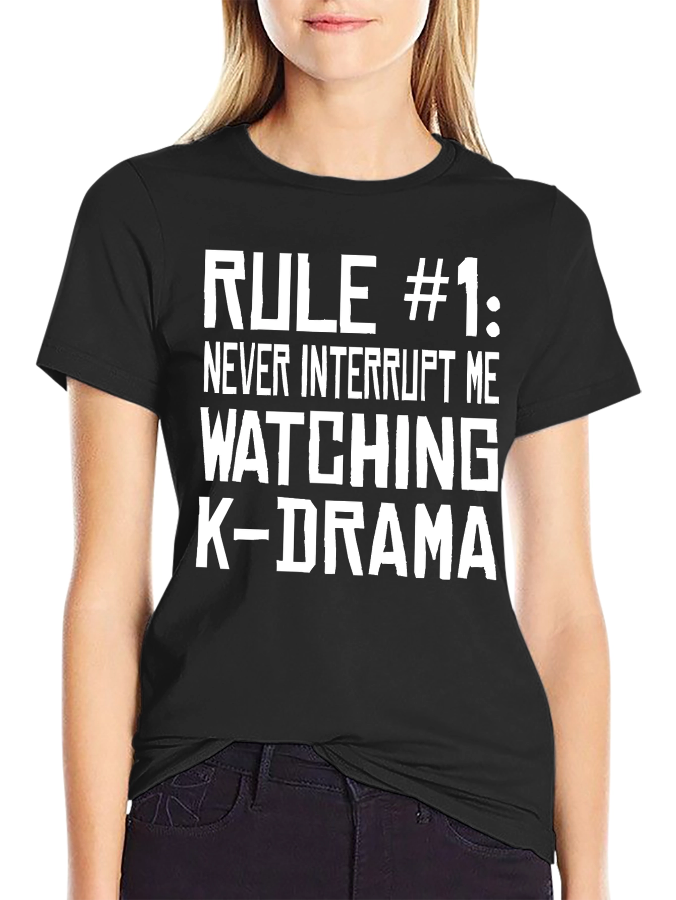 Rule #1 K-Drama T-Shirt - Never Interrupt!
