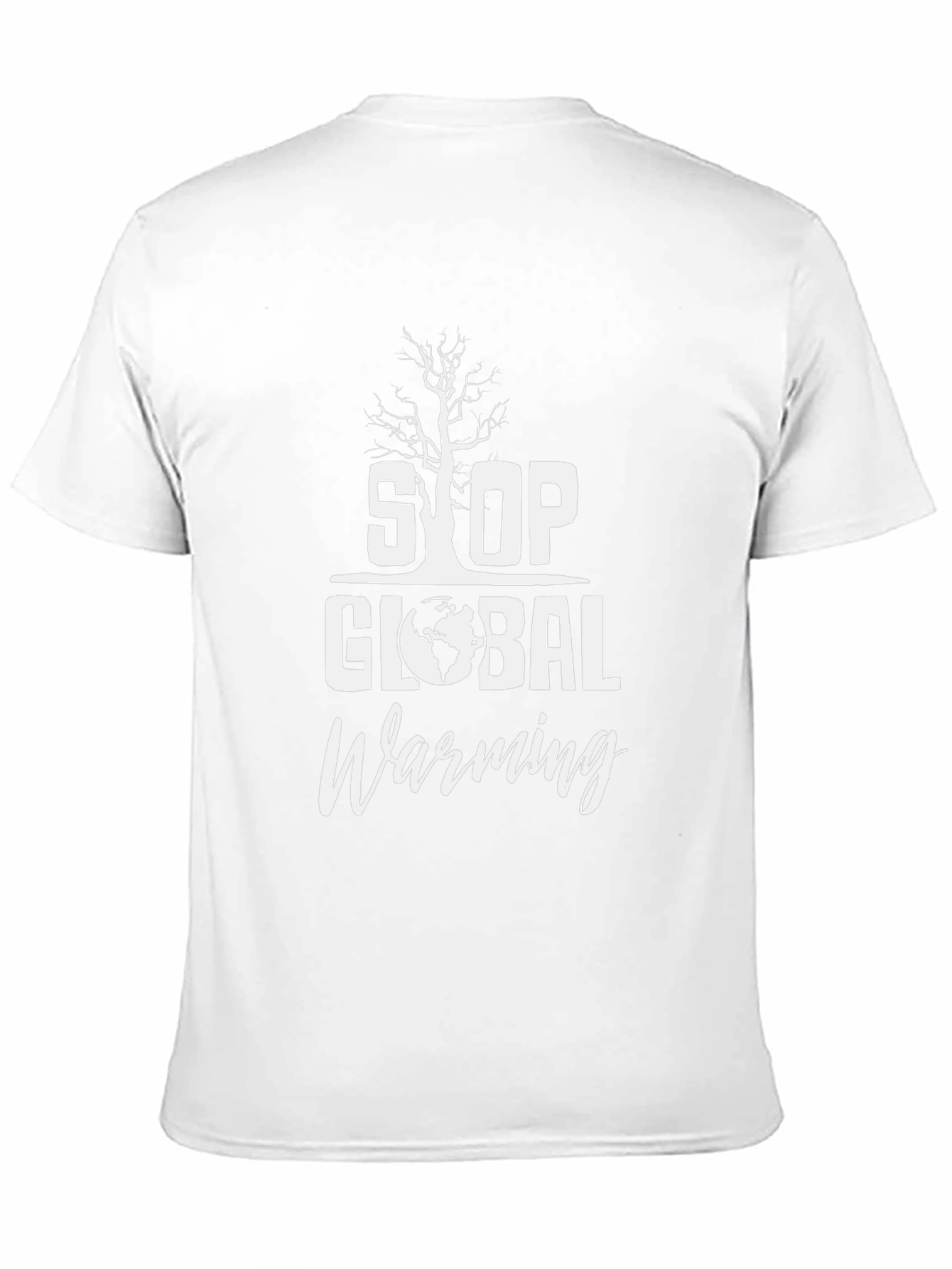 Stop Global Warming Graphic Tee - Eco-Friendly Fashion