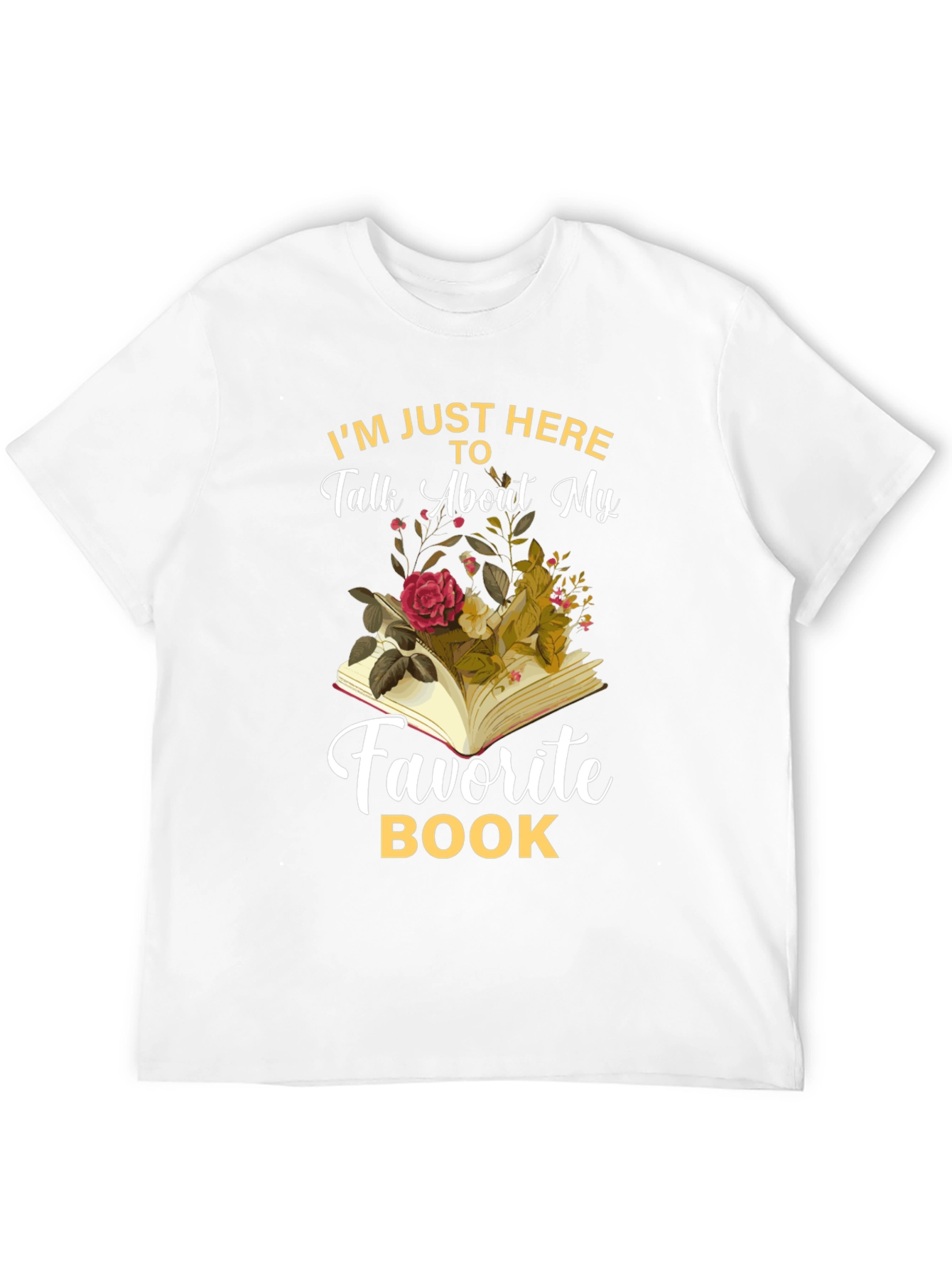 Book Lover T-Shirt - Favorite Book Design