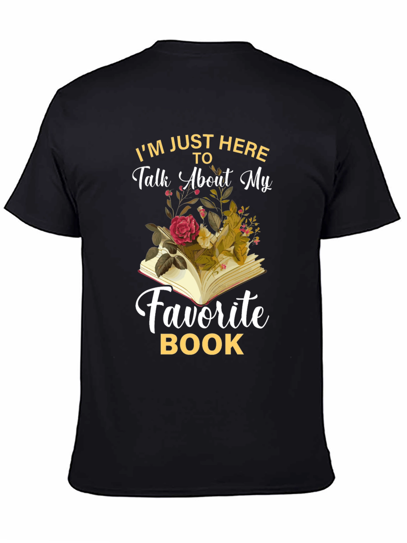 Book Lover T-Shirt - Favorite Book Design