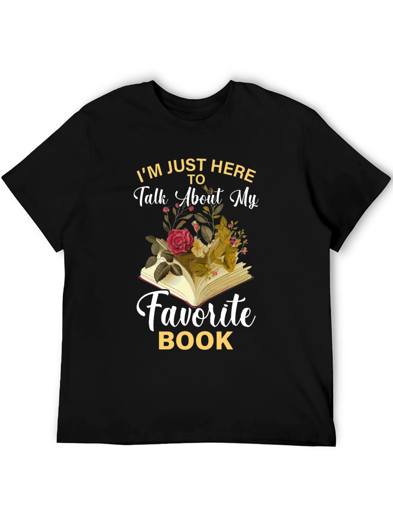 Book Lover T-Shirt - Favorite Book Design