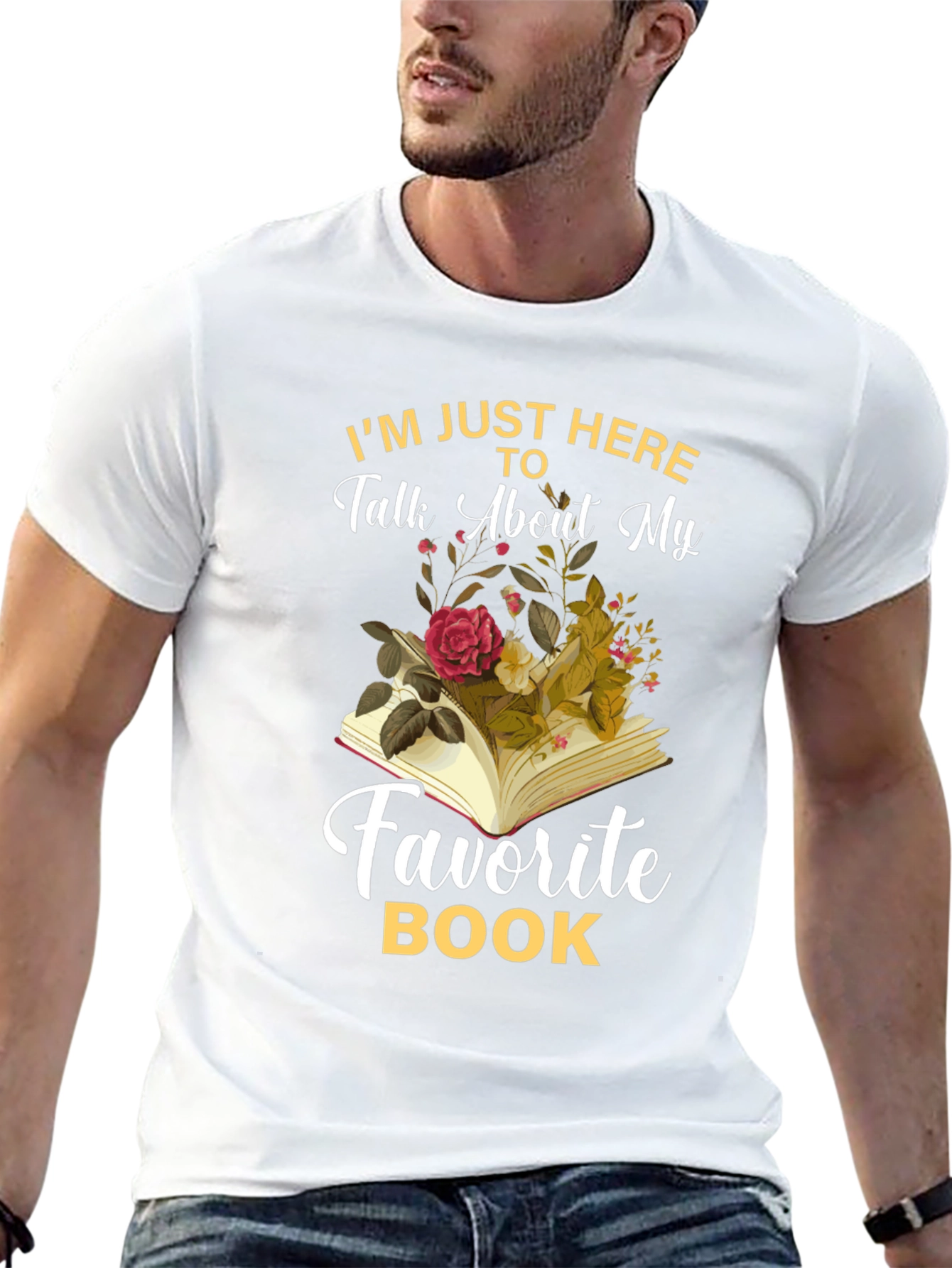 Book Lover T-Shirt - Favorite Book Design