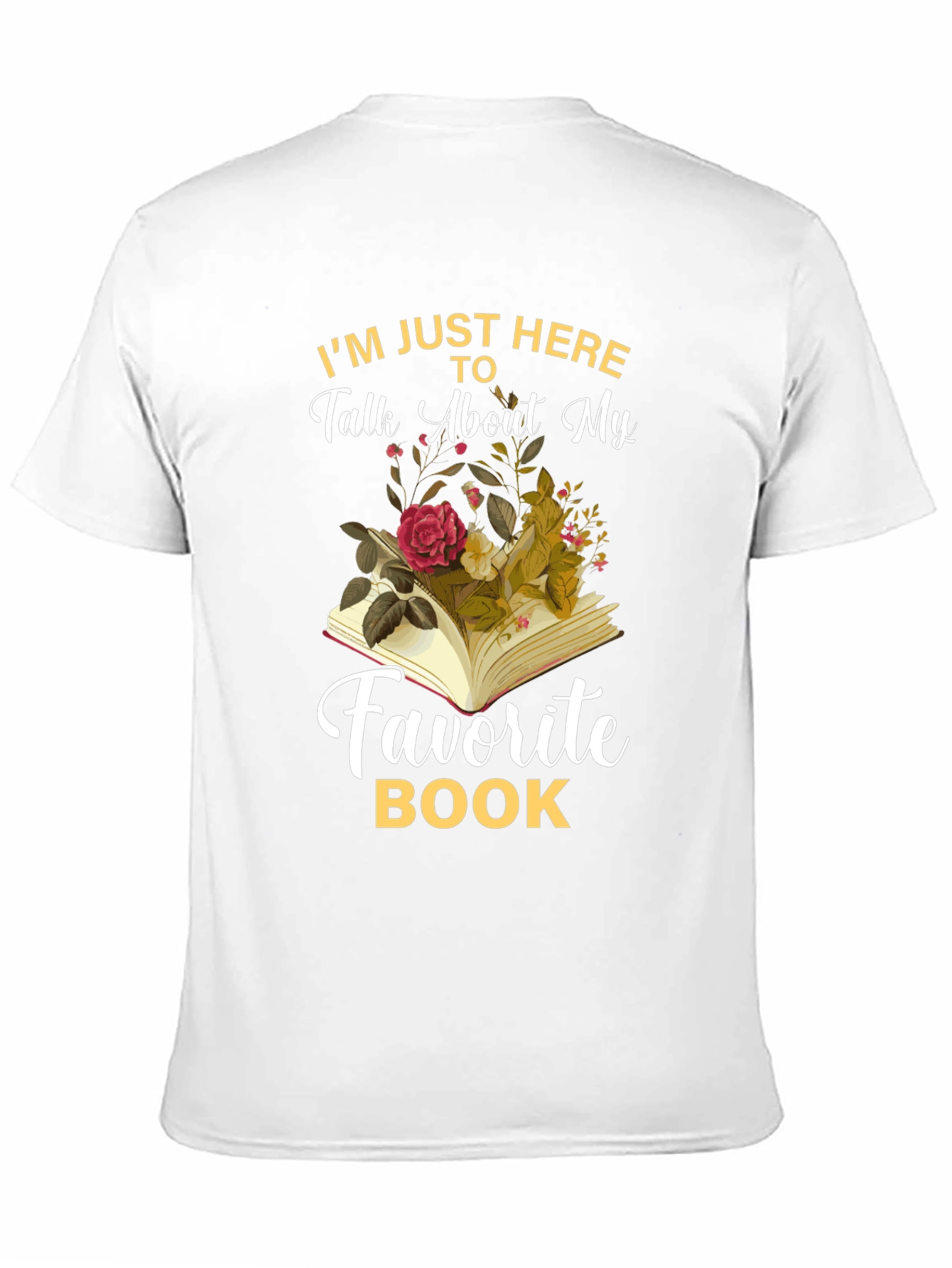 Book Lover T-Shirt - Favorite Book Design