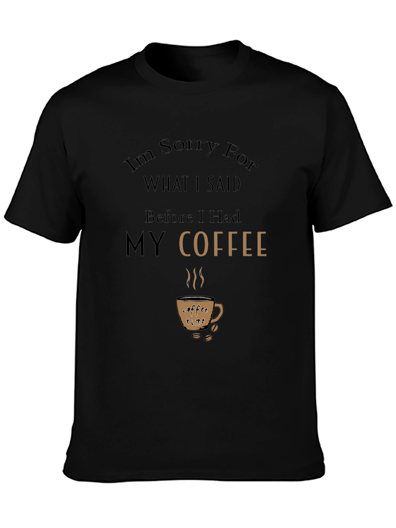 Coffee Lover T-Shirt - Funny Slogan Tee