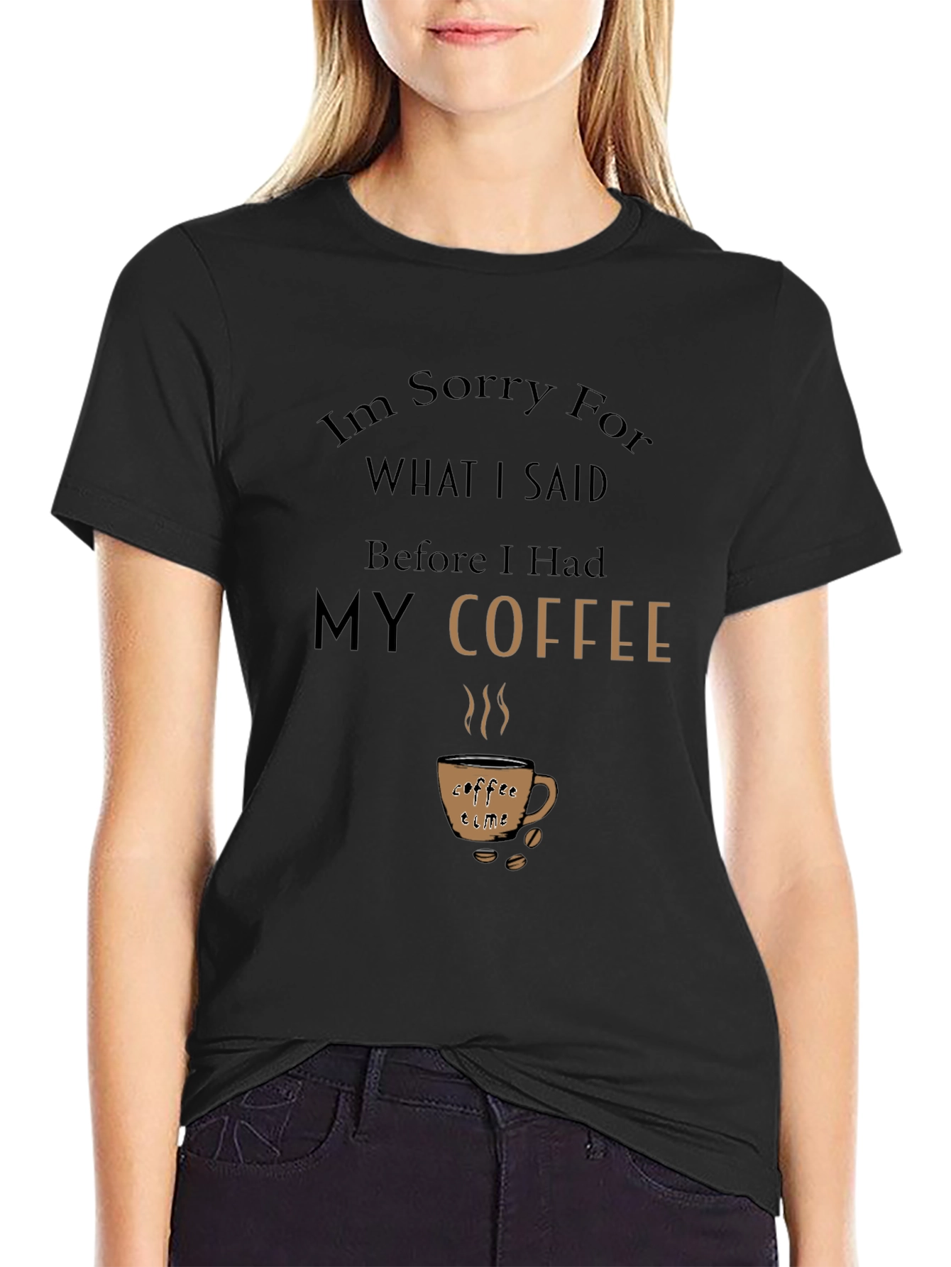 Coffee Lover T-Shirt - Funny Slogan Tee
