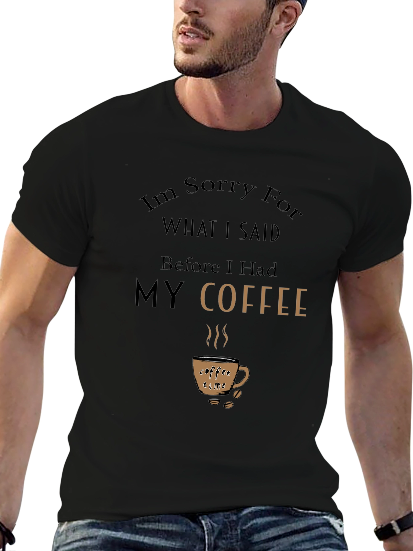 Coffee Lover T-Shirt - Funny Slogan Tee
