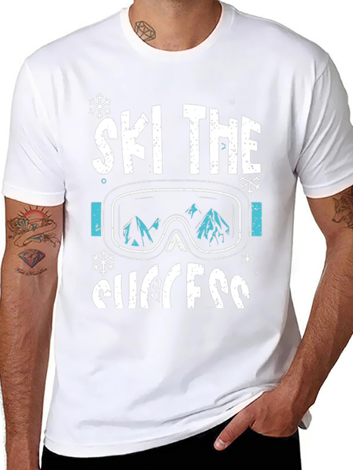 Ski the Success T-Shirt - Winter Sports Apparel