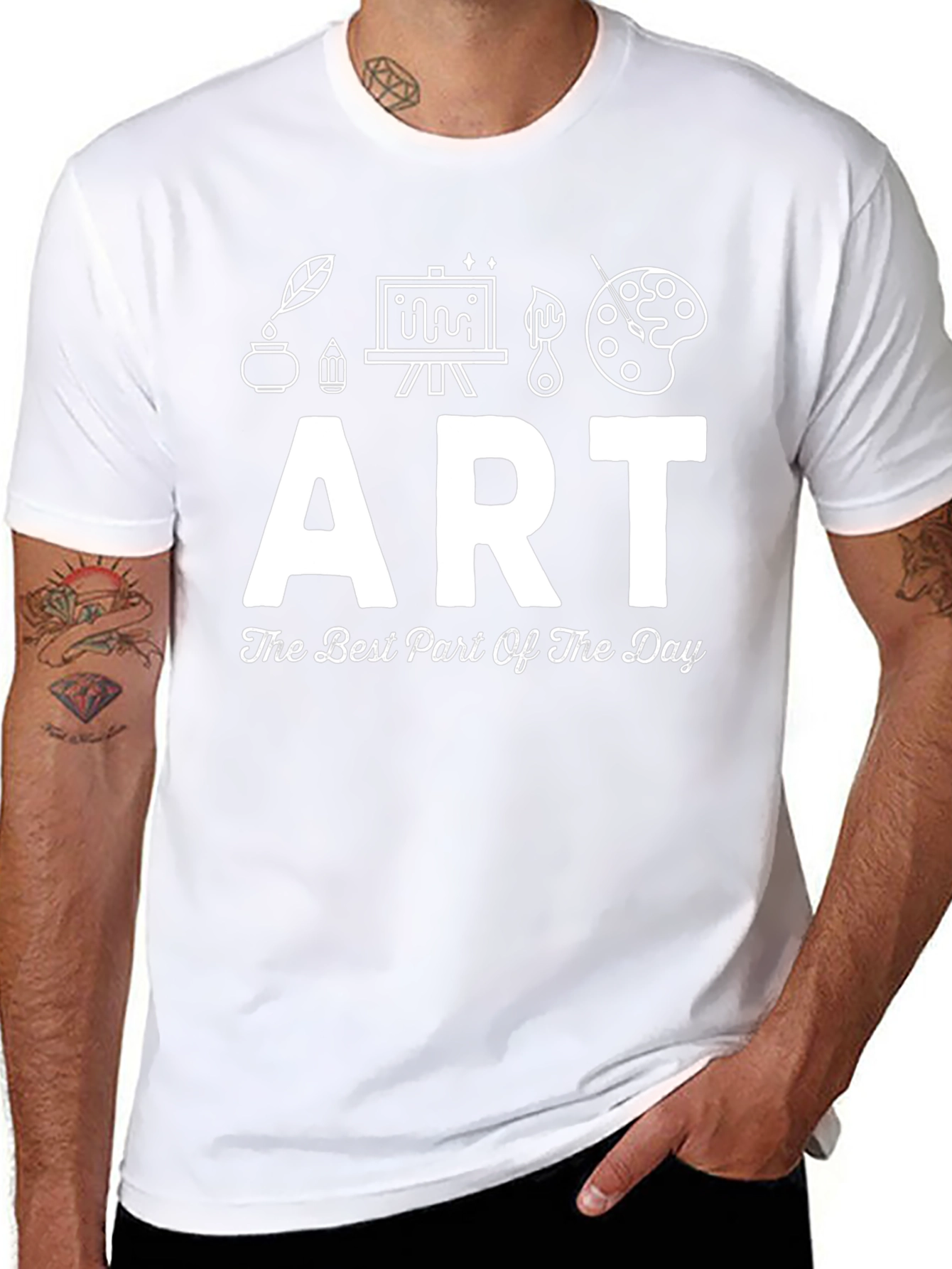 Art Is The Best Part Of The Day T-Shirt