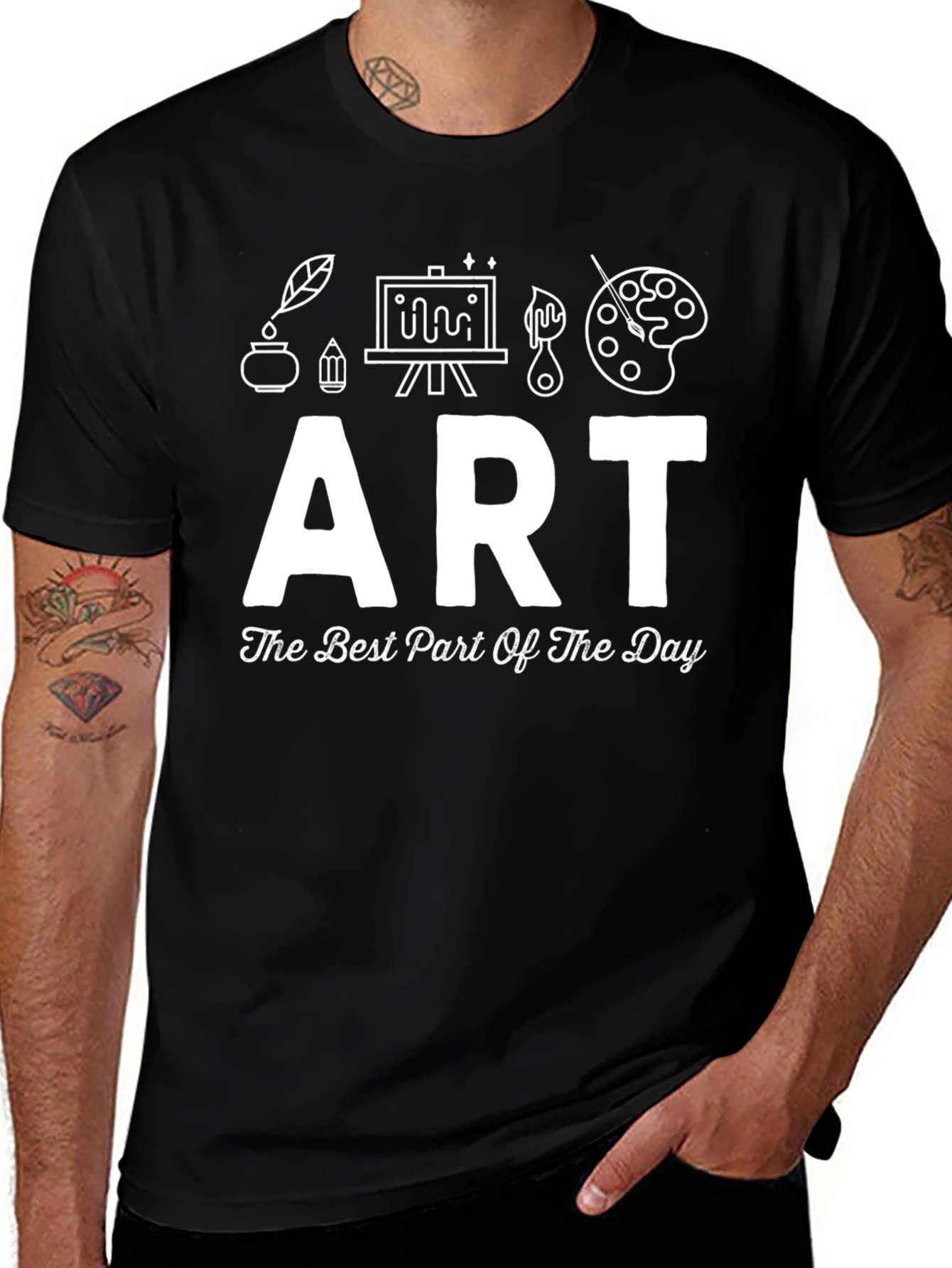 Art Is The Best Part Of The Day T-Shirt
