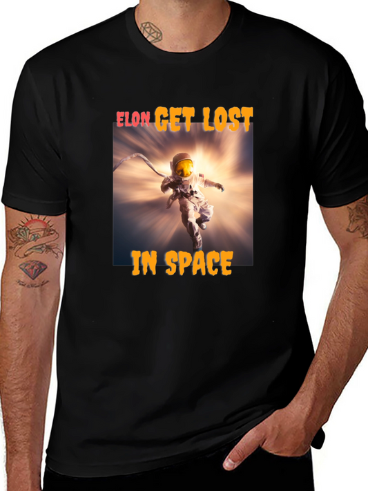 Elon Get Lost in Space Graphic T-Shirt