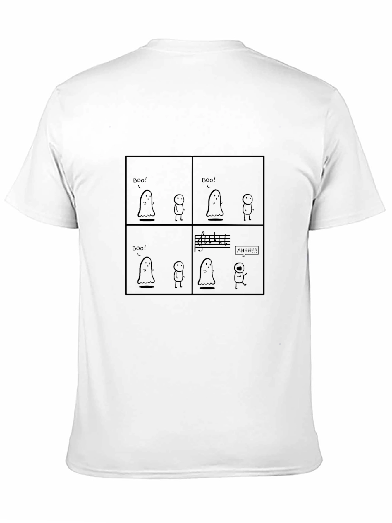 Boo Sheet Music Humor Graphic Tee