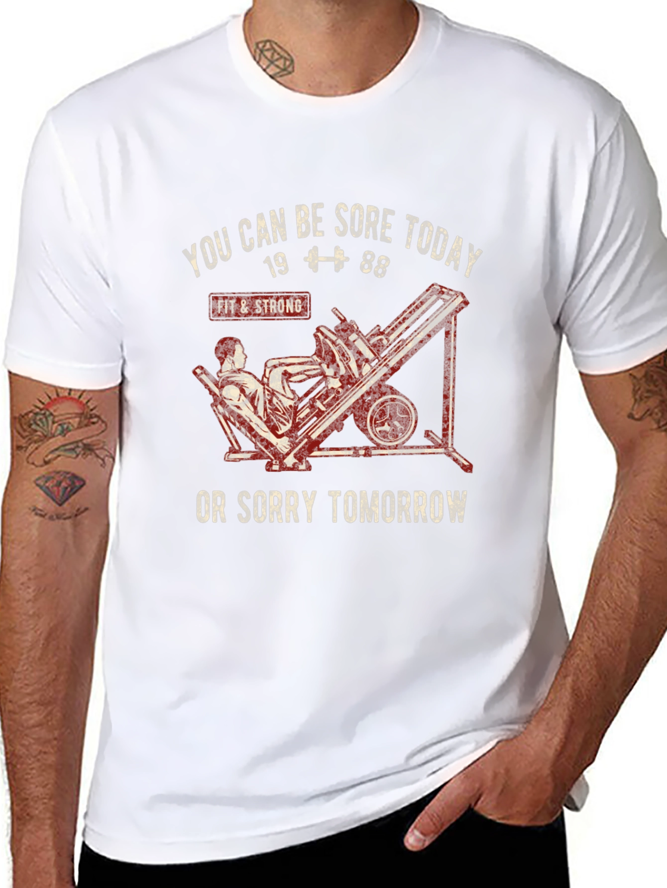 Workout Motivation T-Shirt - Be Sore Today!