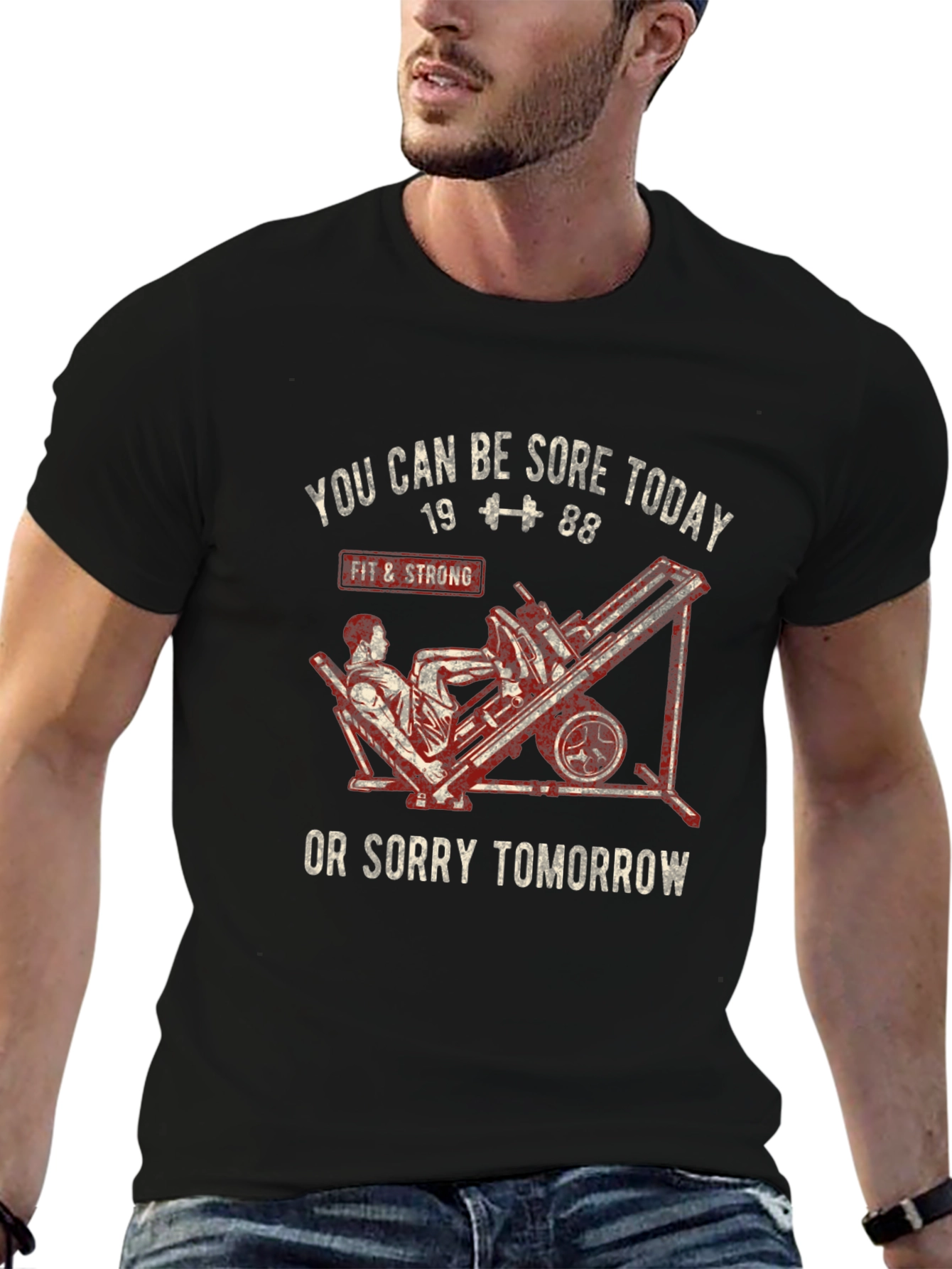 Workout Motivation T-Shirt - Be Sore Today!