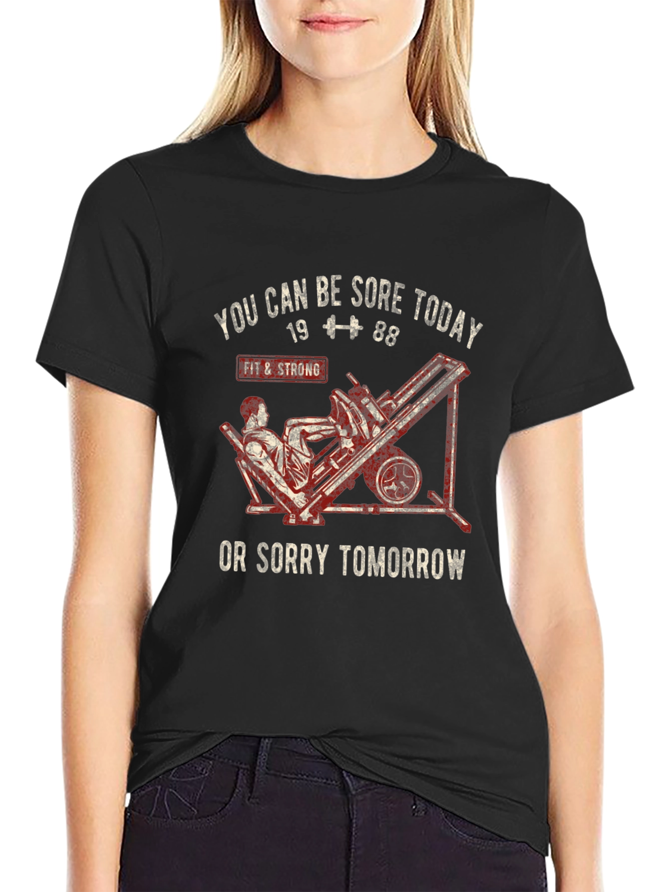 Workout Motivation T-Shirt - Be Sore Today!
