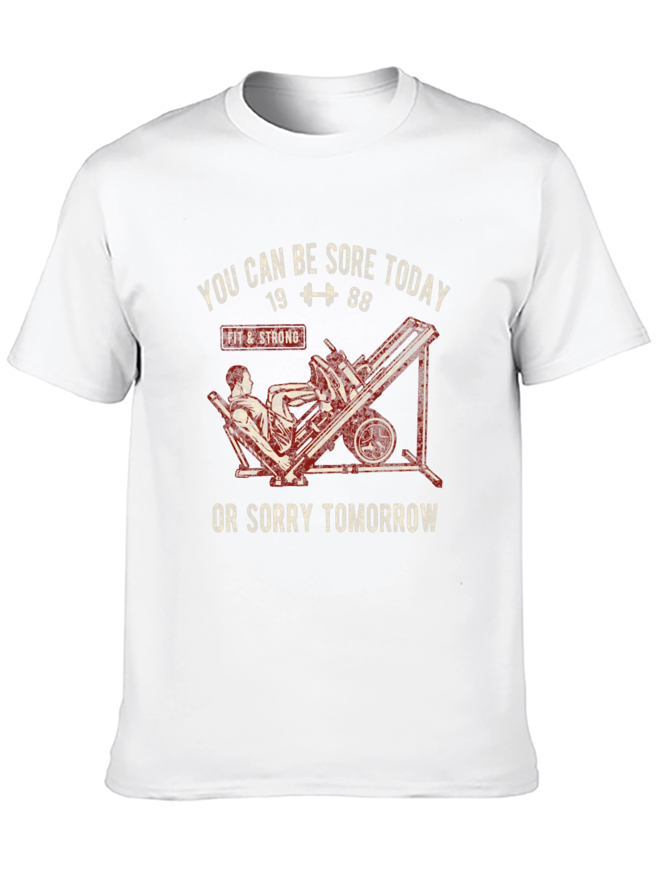 Workout Motivation T-Shirt - Be Sore Today!