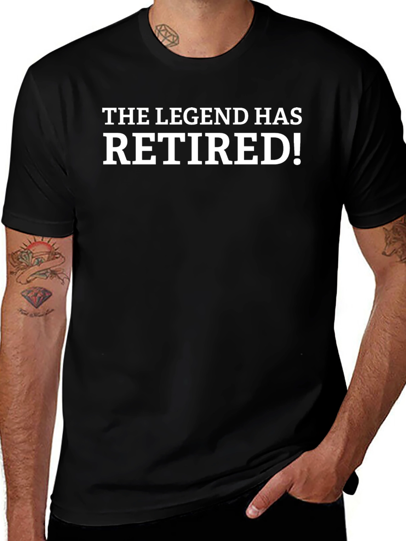 The Legend Has Retired! Graphic Tee