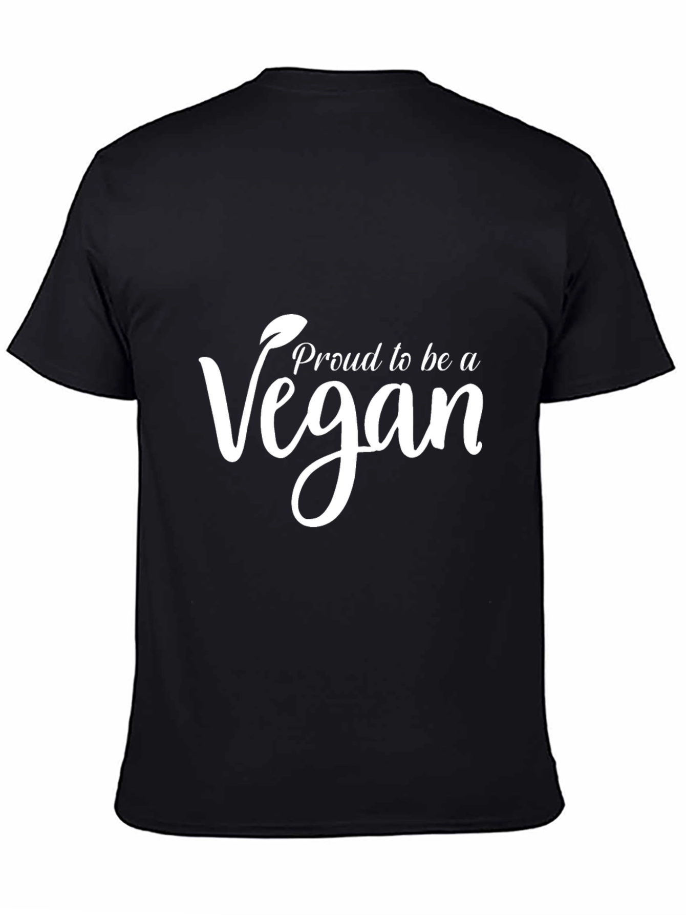 Proud Vegan Black T-Shirt