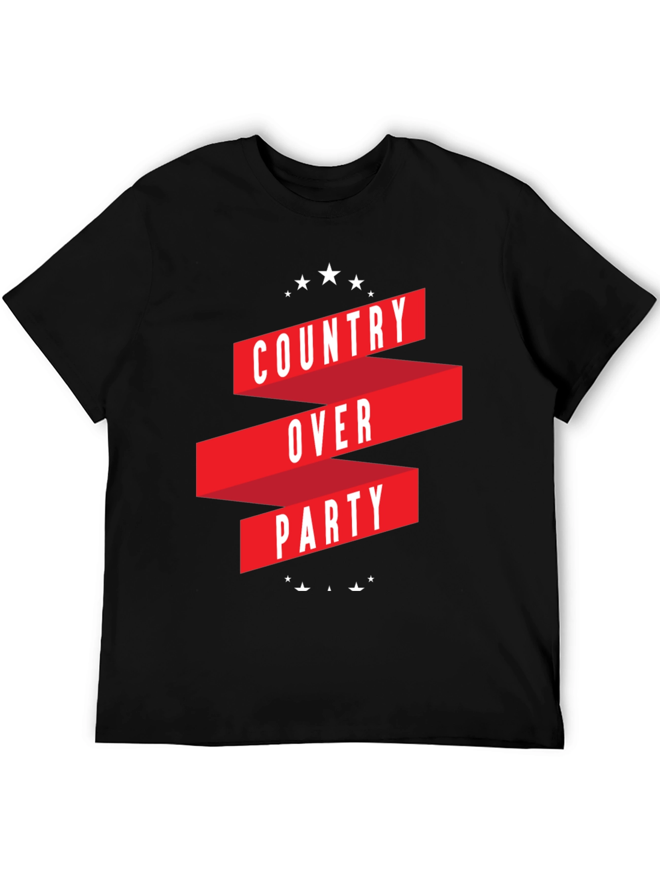 Country Over Party Graphic T-Shirt