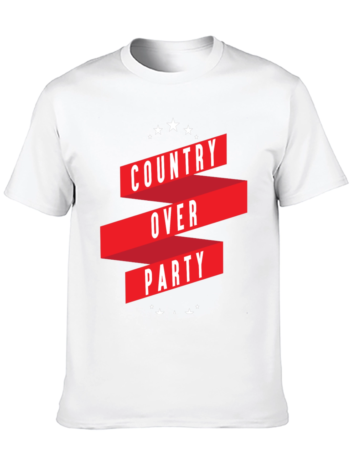 Country Over Party Graphic T-Shirt