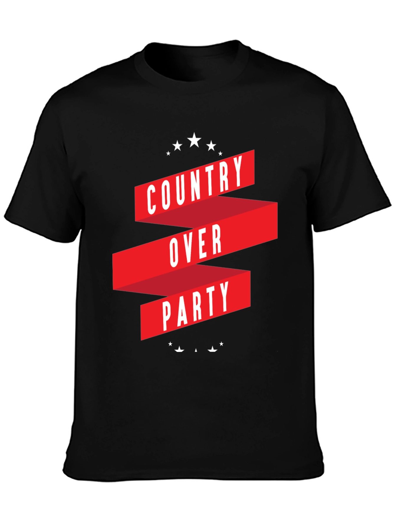 Country Over Party Graphic T-Shirt