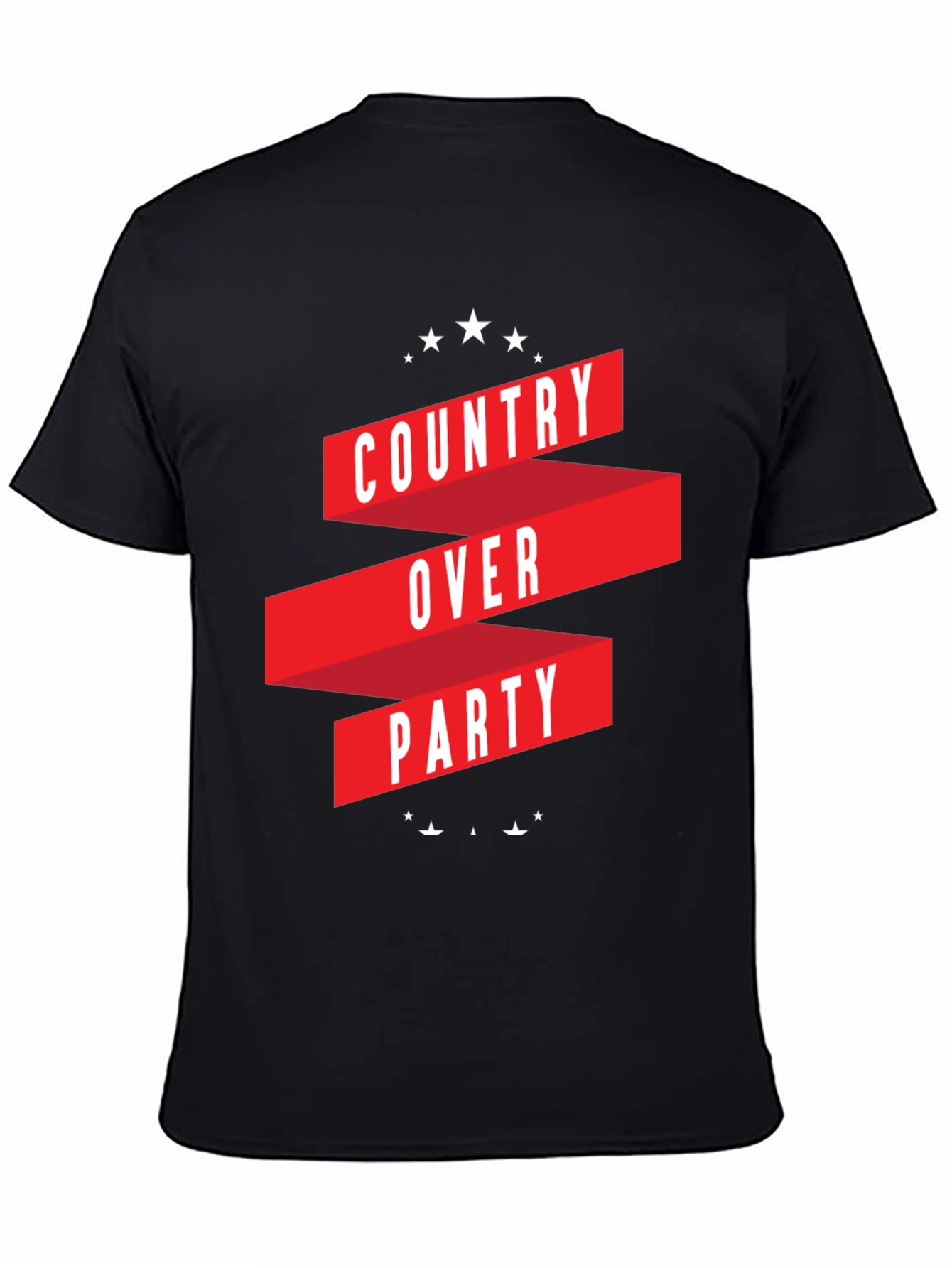 Country Over Party Graphic T-Shirt