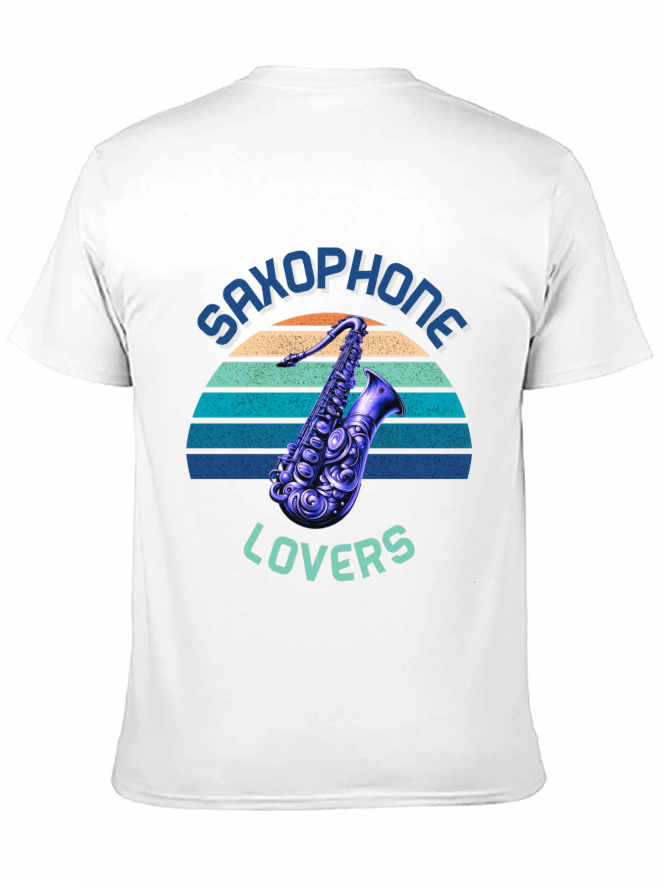 Saxophone Lovers Graphic T-Shirt