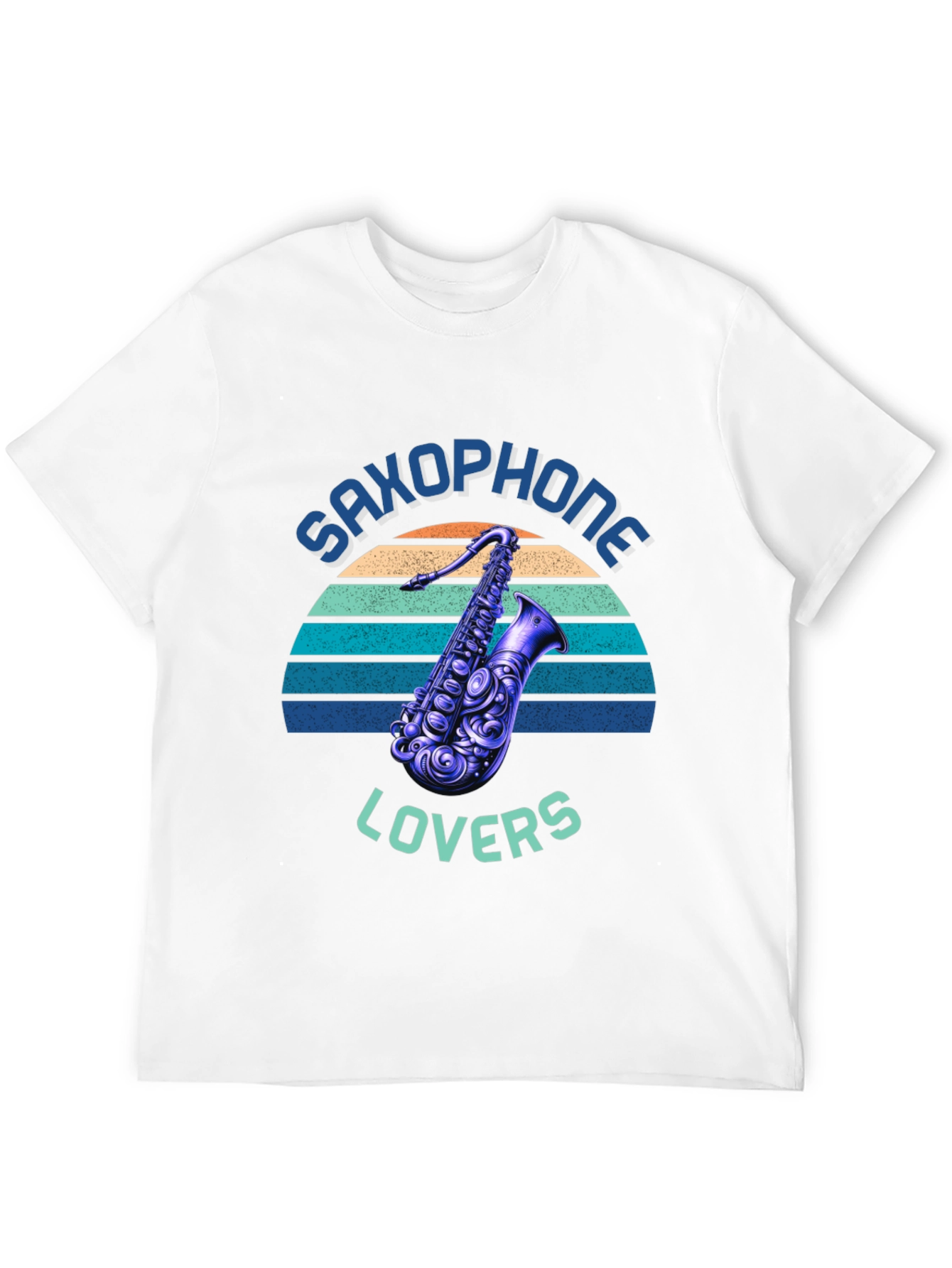 Saxophone Lovers Graphic T-Shirt