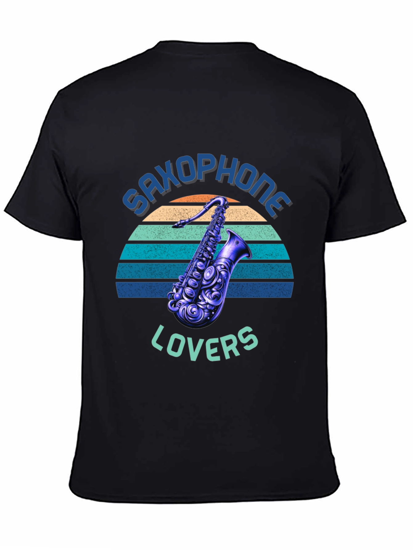 Saxophone Lovers Graphic T-Shirt