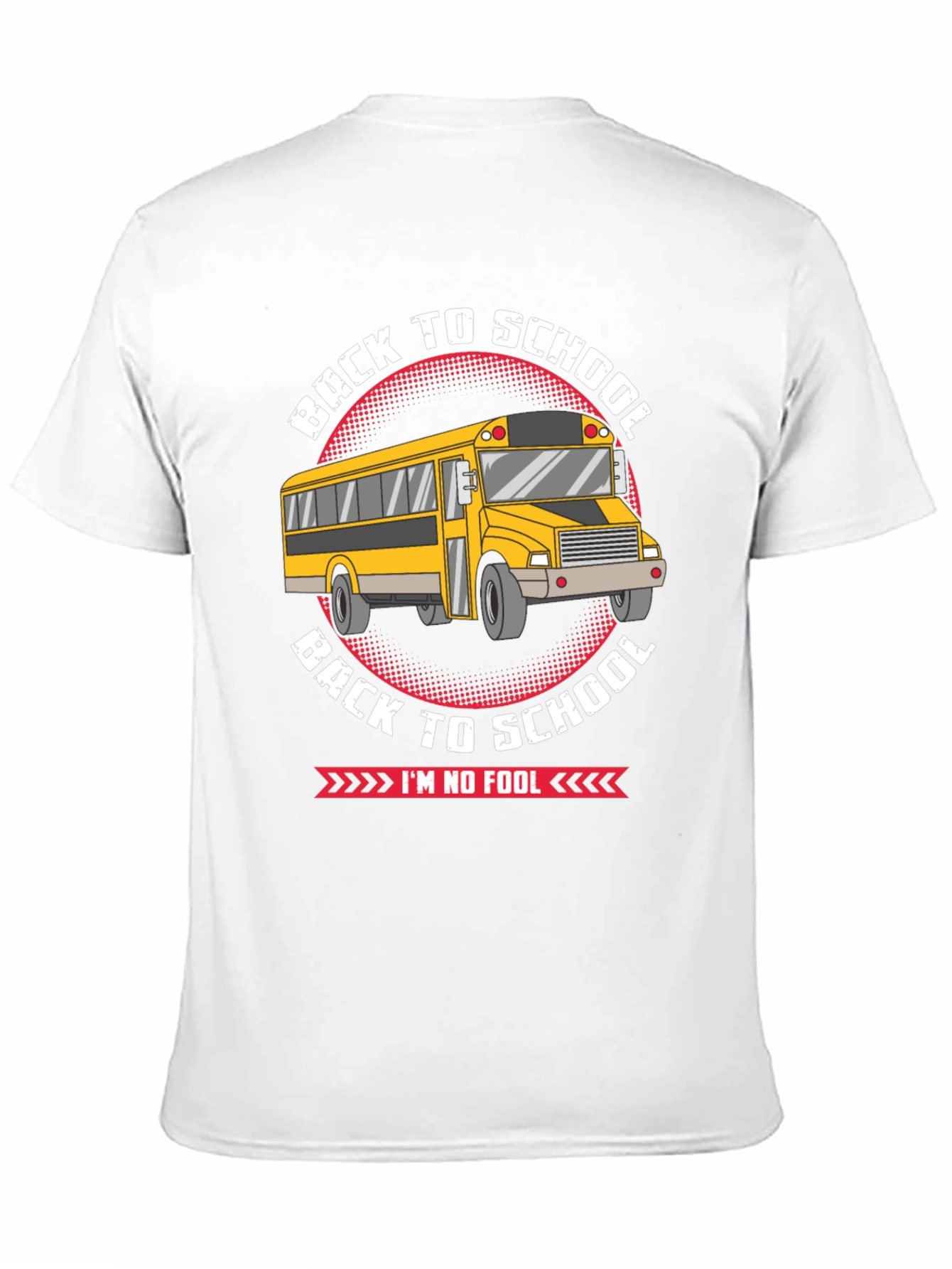 Back to School Graphic Tee - Im No Fool