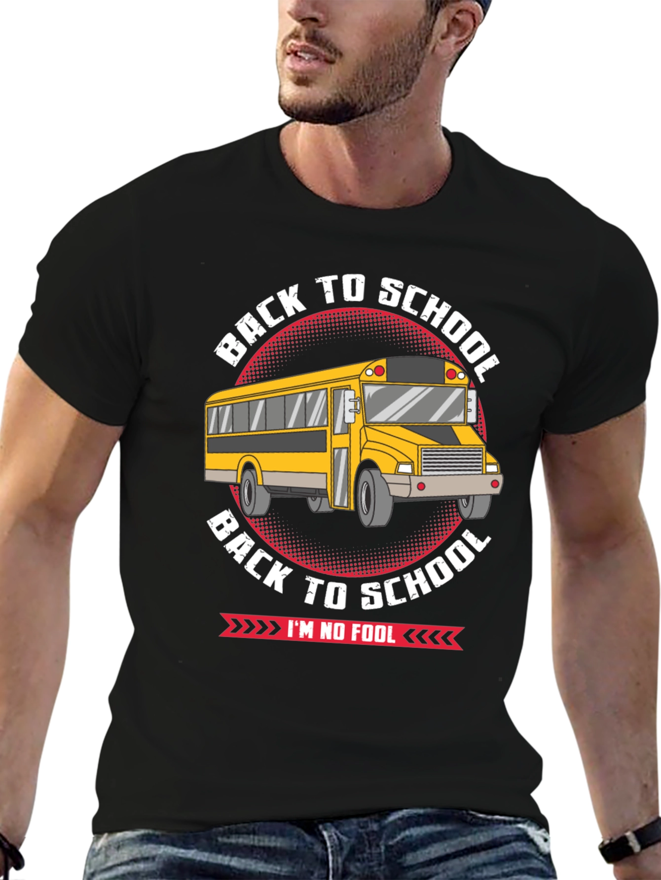 Back to School Graphic Tee - Im No Fool