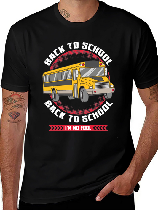 Back to School Graphic Tee - Im No Fool