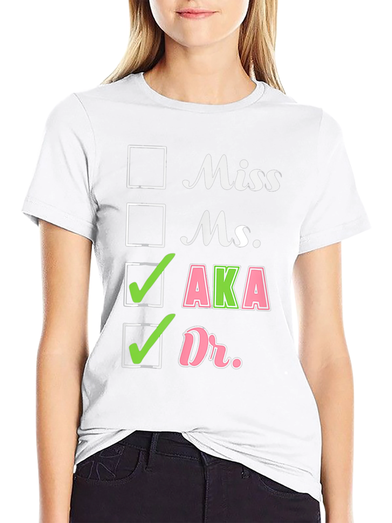 AKA Dr. Checkbox T-Shirt