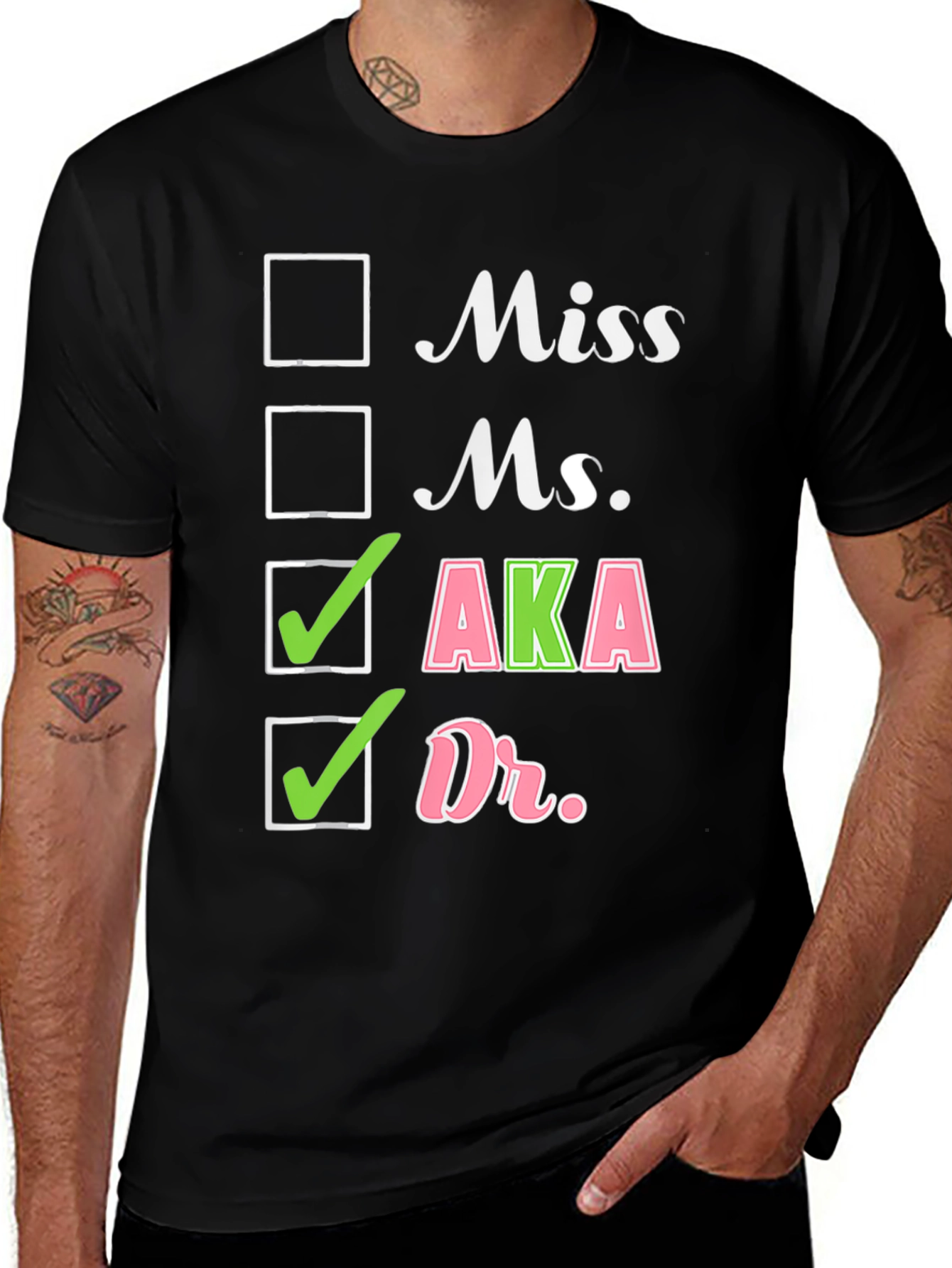 AKA Dr. Checkbox T-Shirt