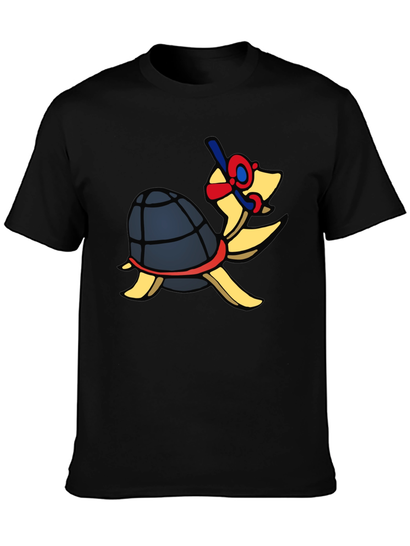 Snorkeling Turtle Graphic T-Shirt