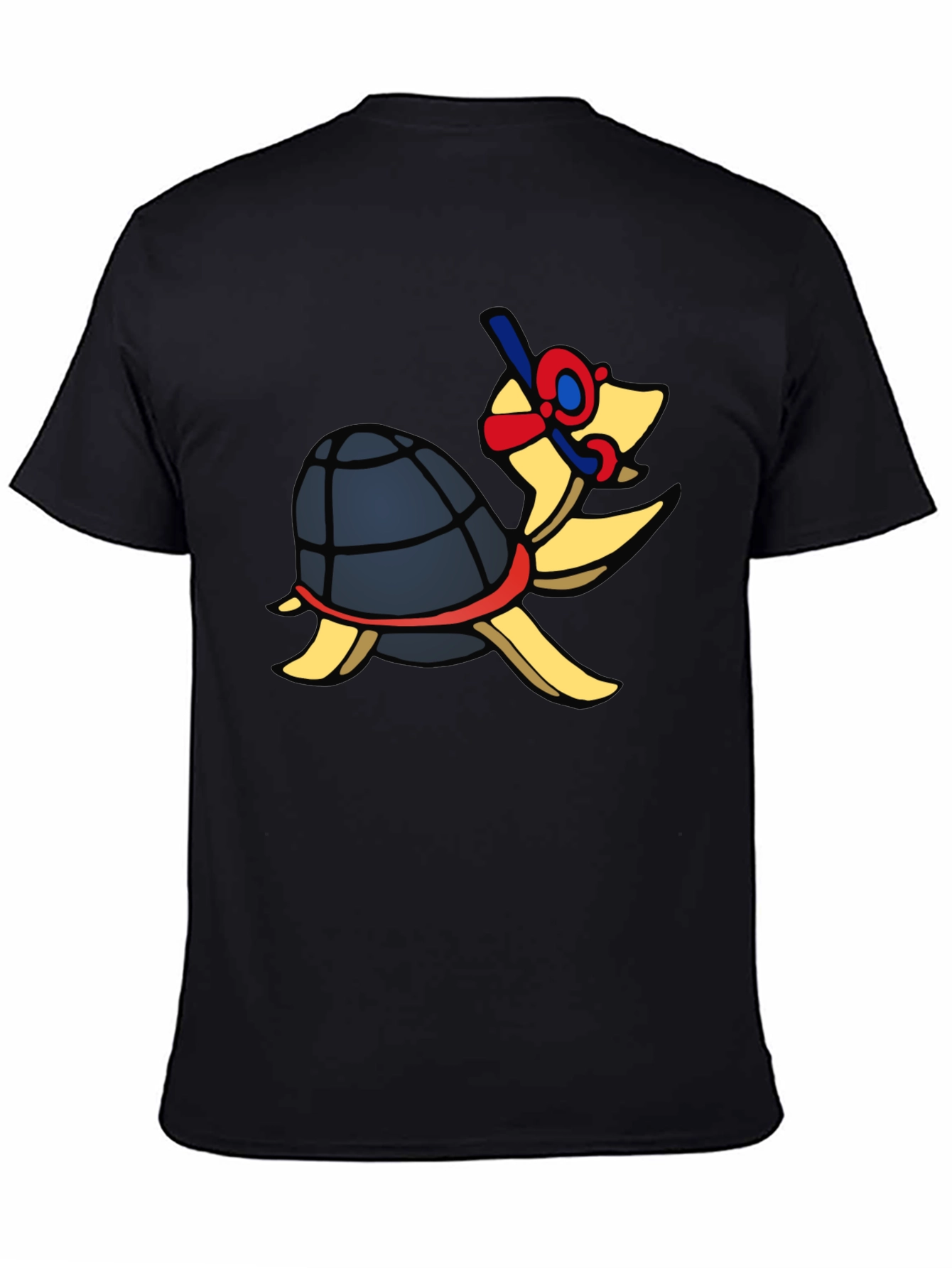 Snorkeling Turtle Graphic T-Shirt